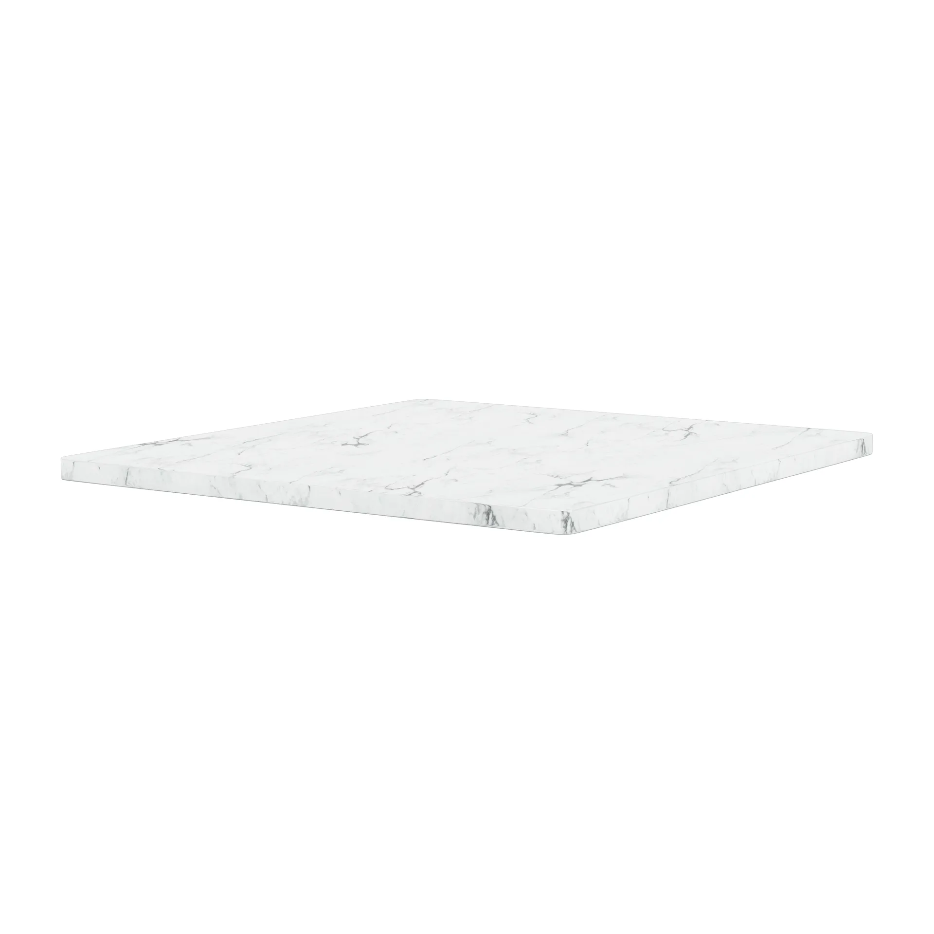 パントンワイヤー トップパネル (天板) 34.8x34.8 cm, White marble Montana