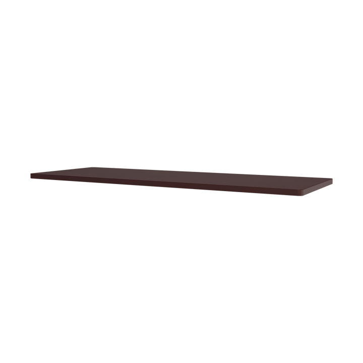 パントンワイヤー インレイシェルフ (棚板) 70,1x25,7 cm - Black red - Montana