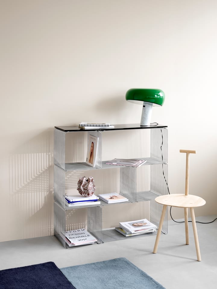 パントンワイヤー エクステンド シェルフ 70x34,8x34,8 cm, Chrome Montana