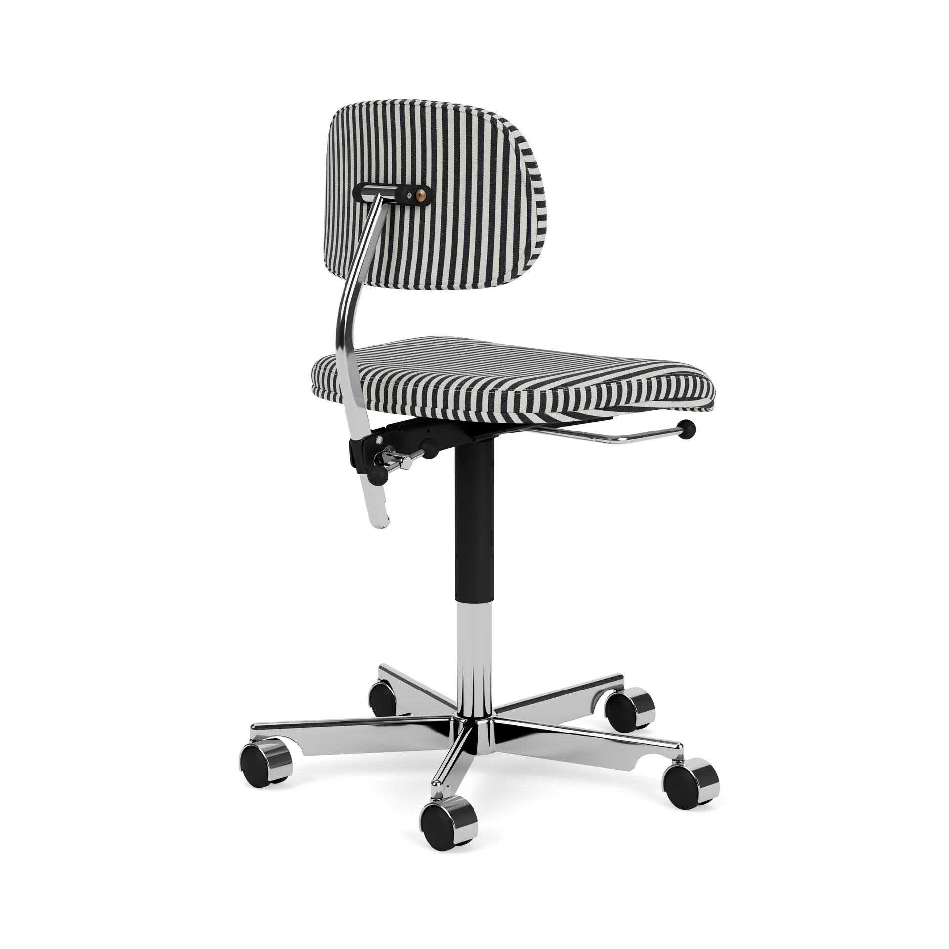 Kevi 2534U オフィスチェア, Stripe-aluminum Montana