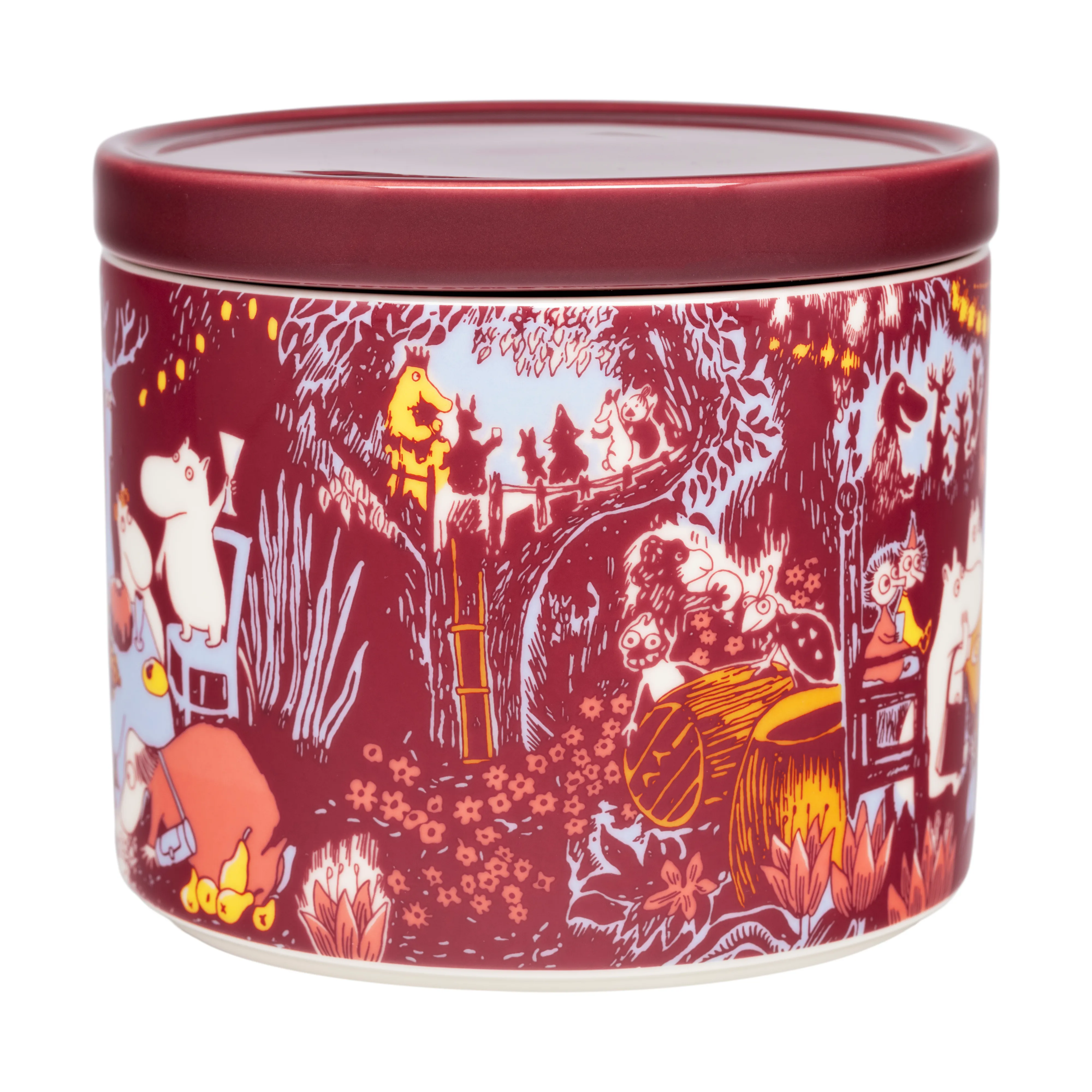 Moomin Arabia からのフェスティブ モーメント ムーミン 缶