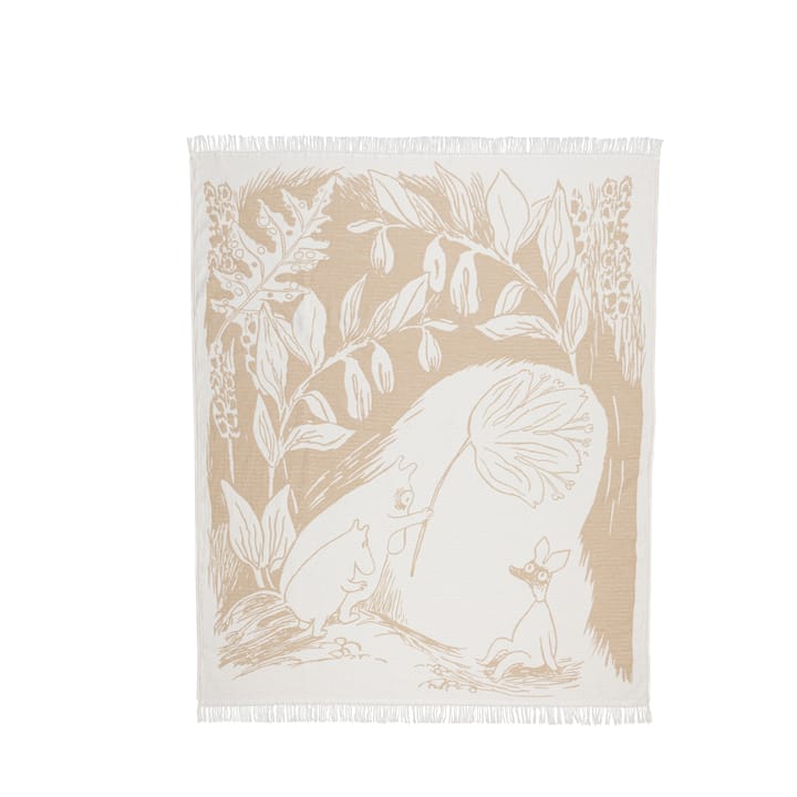 ムーミン コットンスロー 130x170 cm - Beige - Moomin Arabia | ムーミン アラビア