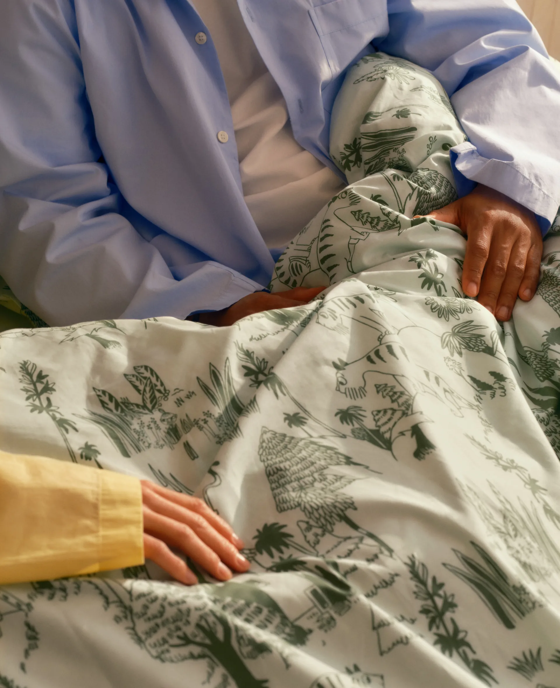 ムーミン 寝具セット 150x210 cm, Garden party Moomin Arabia