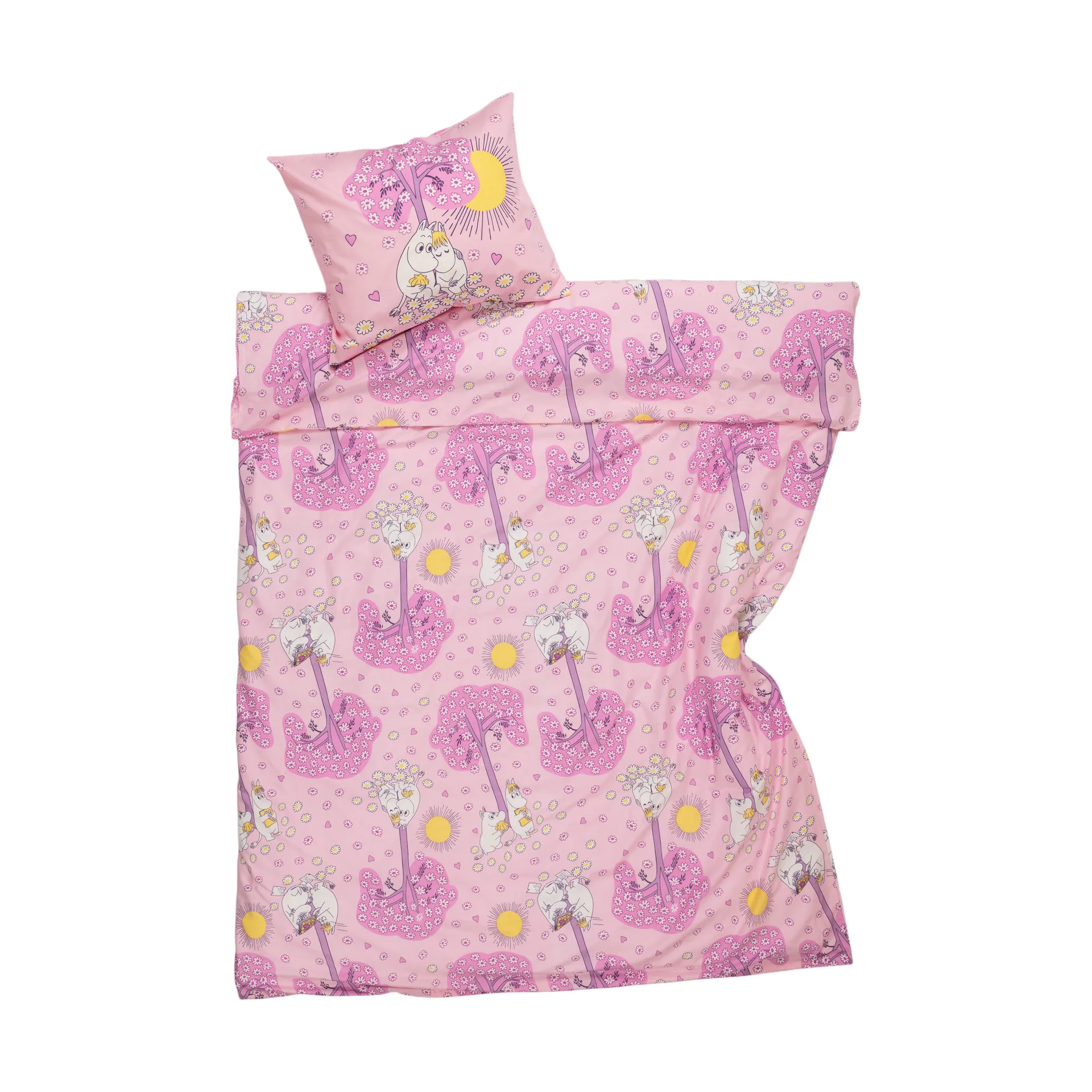 ムーミン 寝具セット 150x210 cm, In love Moomin Arabia