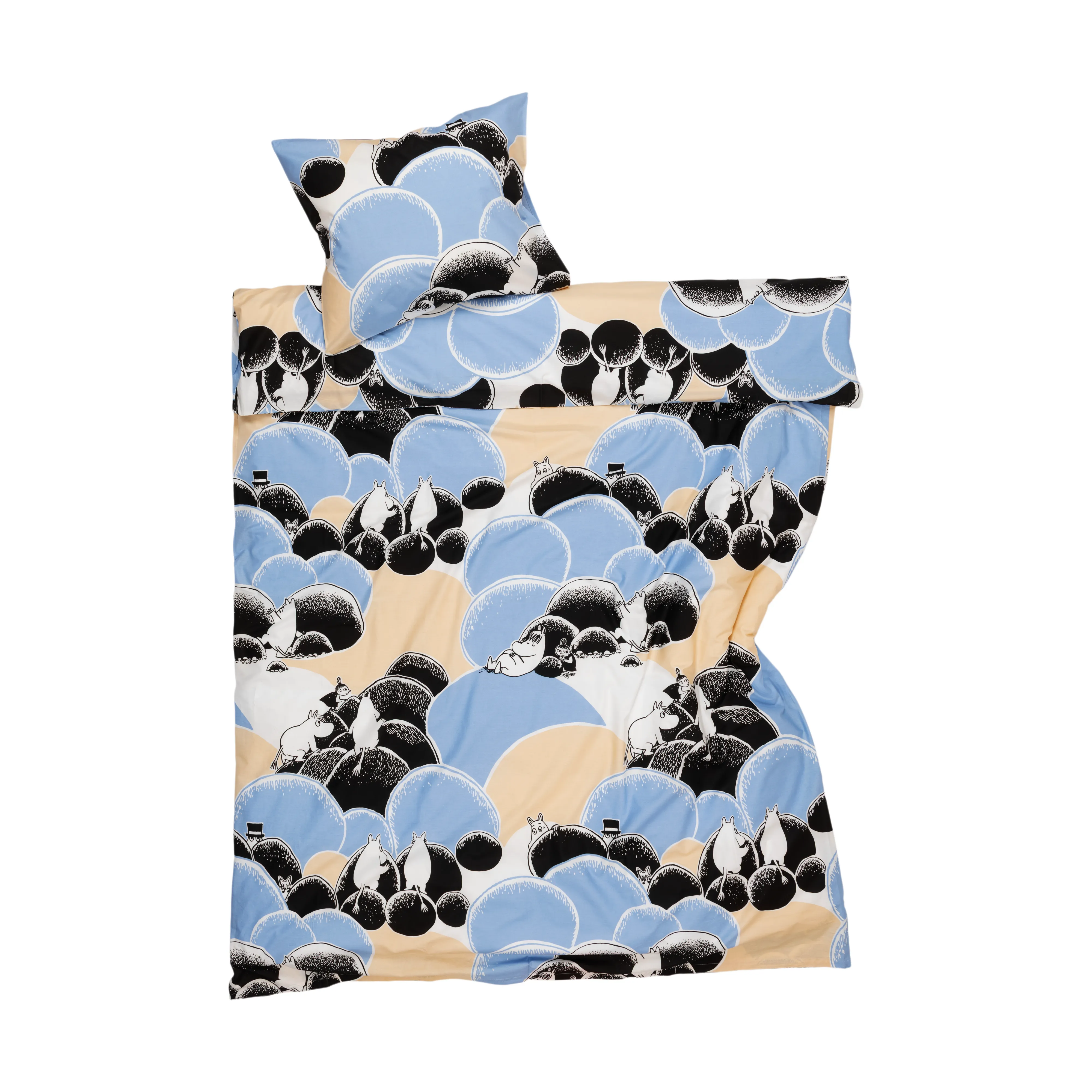 Moomin Arabia からのムーミン 寝具セット 150x210 cm - NordicNest.jp