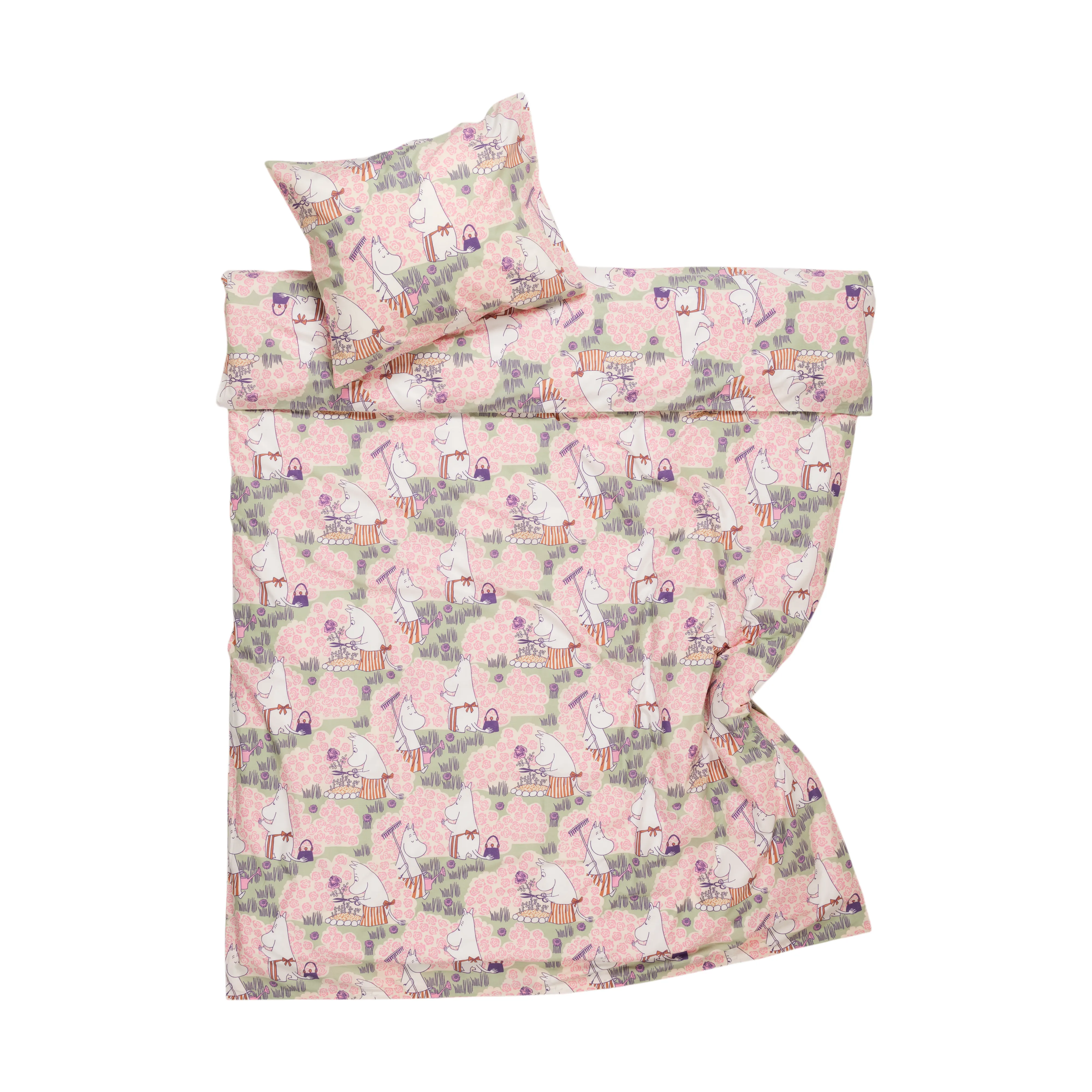 Moomin Arabia からのムーミン 寝具セット 150x210 cm - NordicNest.jp