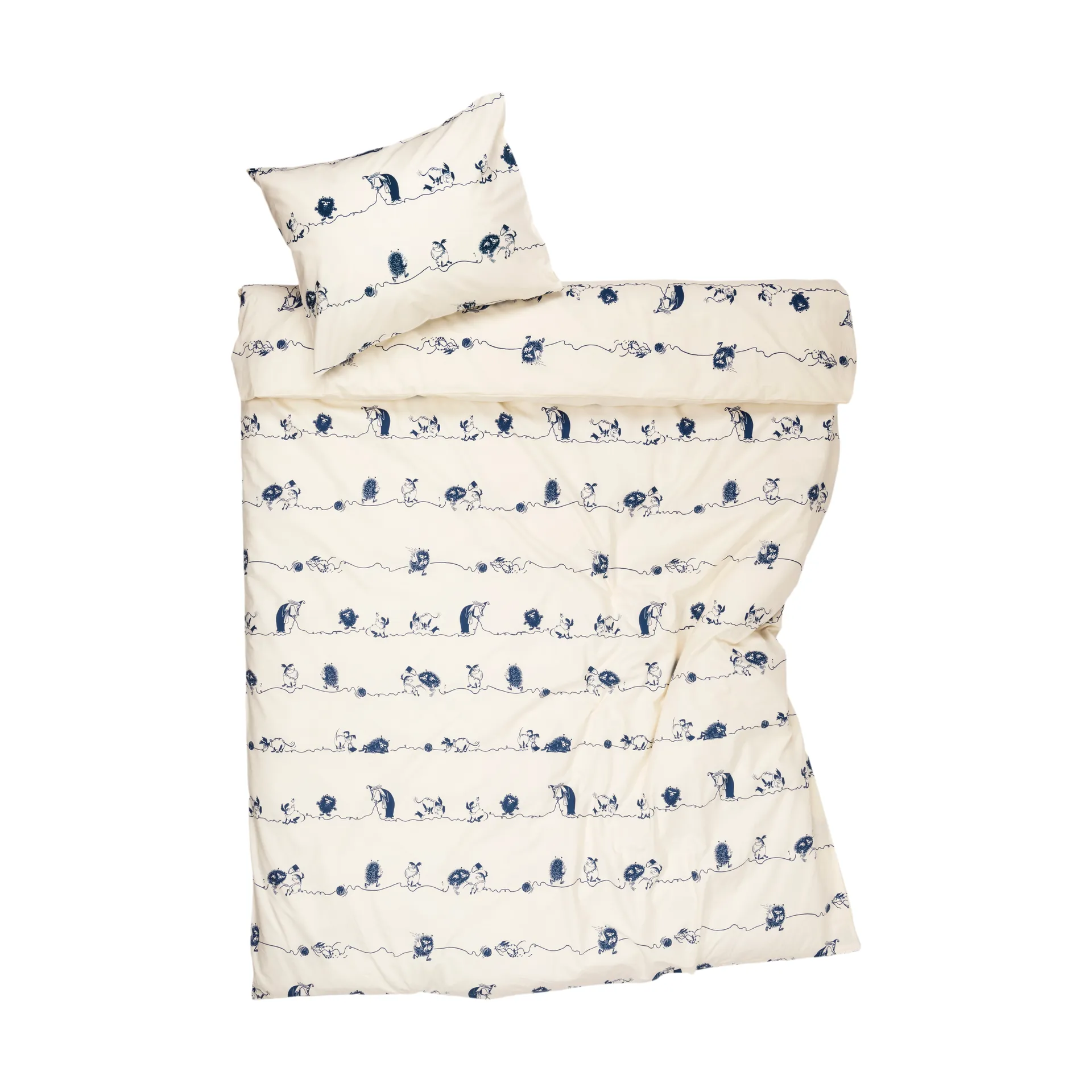 ムーミン 寝具セット 150x210 cm, Stinky Moomin Arabia