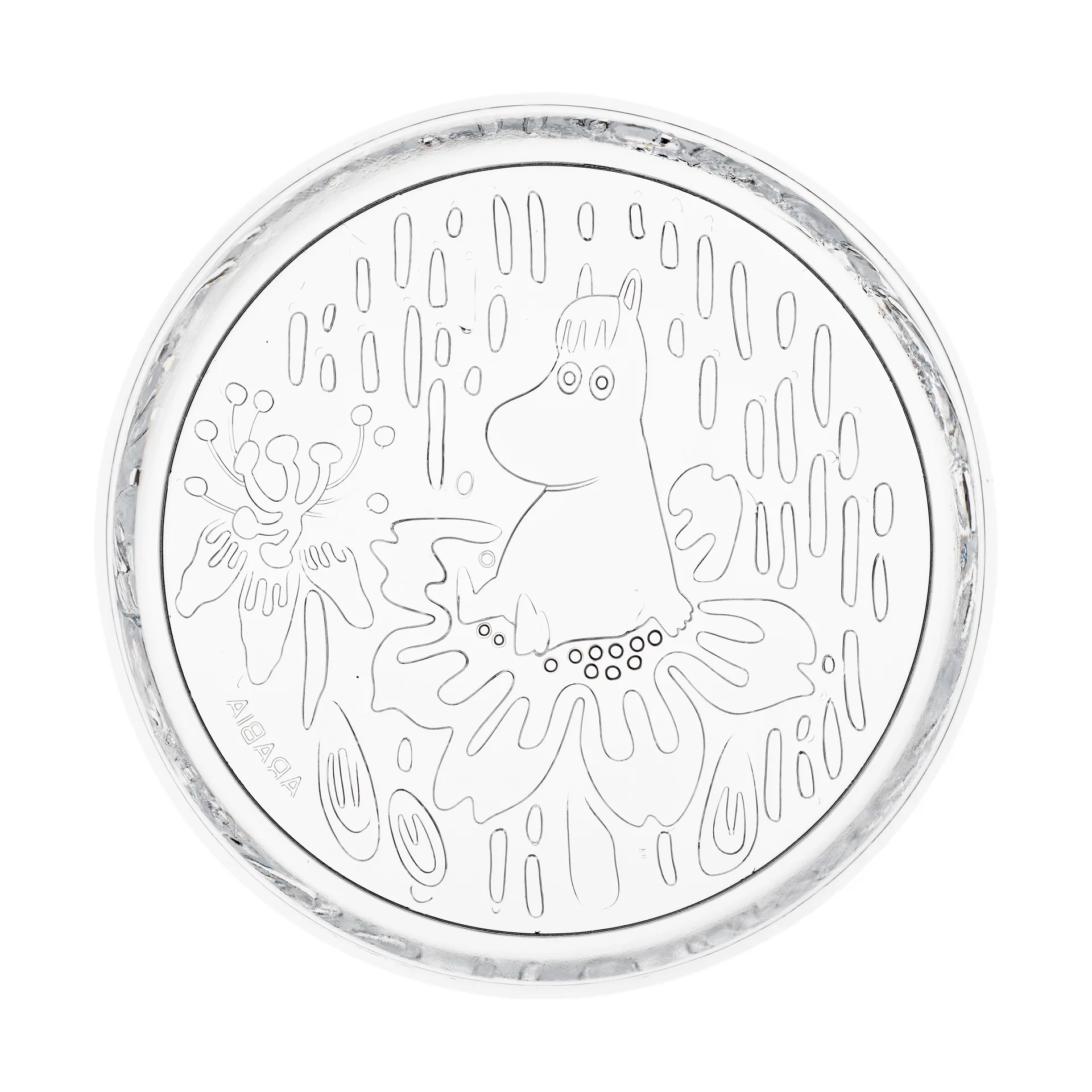 ムーミンプレート Ø15.5 cm, Clear Moomin Arabia