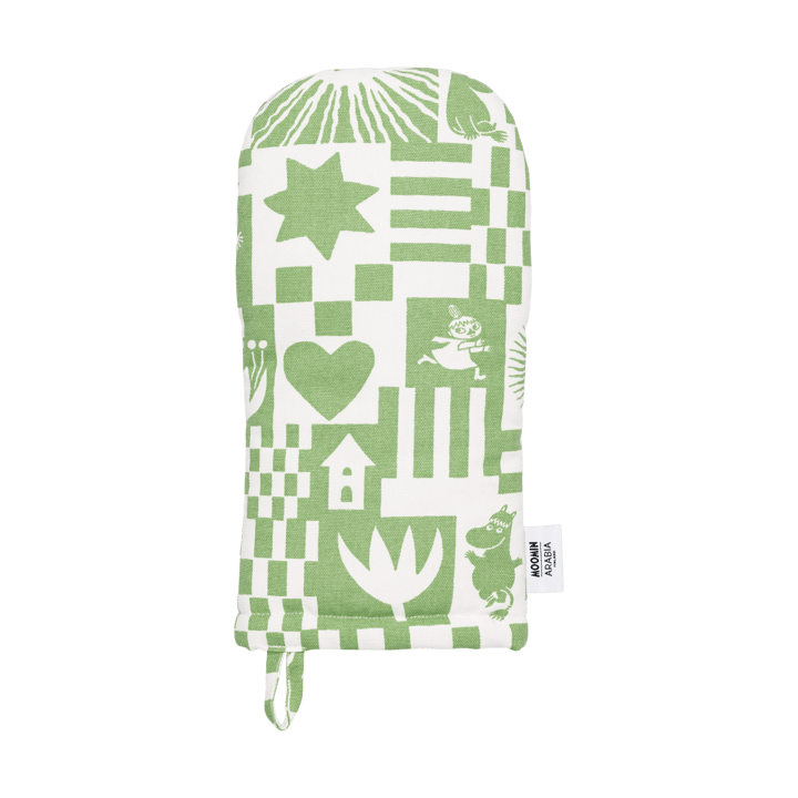 パーティー ムーミン オーブンミット 15x34 cm - Green - Moomin Arabia | ムーミン アラビア