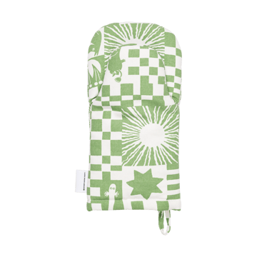 パーティー ムーミン オーブンミット 15x34 cm - Green - Moomin Arabia | ムーミン アラビア