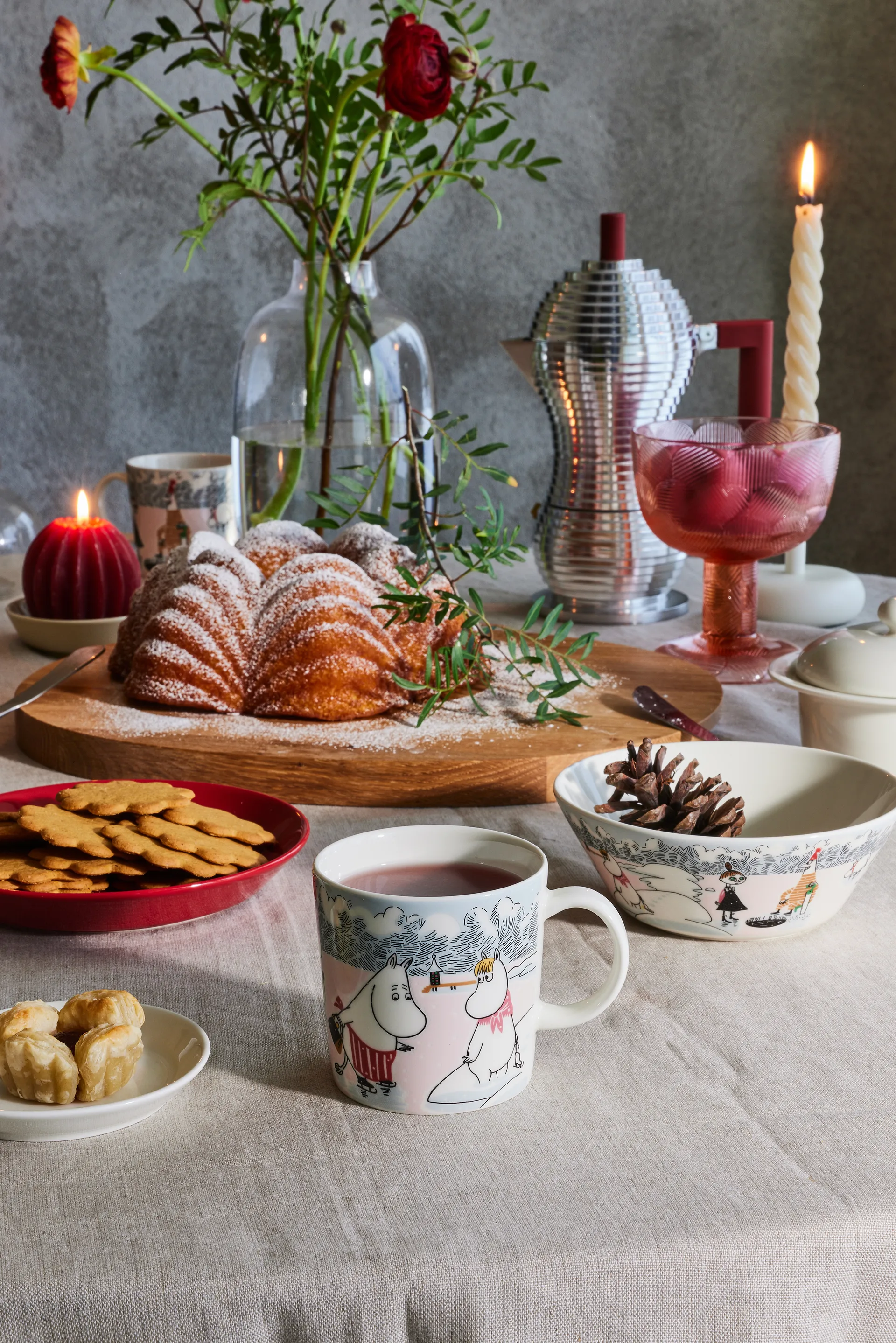 ★美品 ARABIA ムーミン クリスマスプレート&マグカップ ARABIA (アラビア) MOOMIN Christmas Mug（ムーミン クリスマスマグ