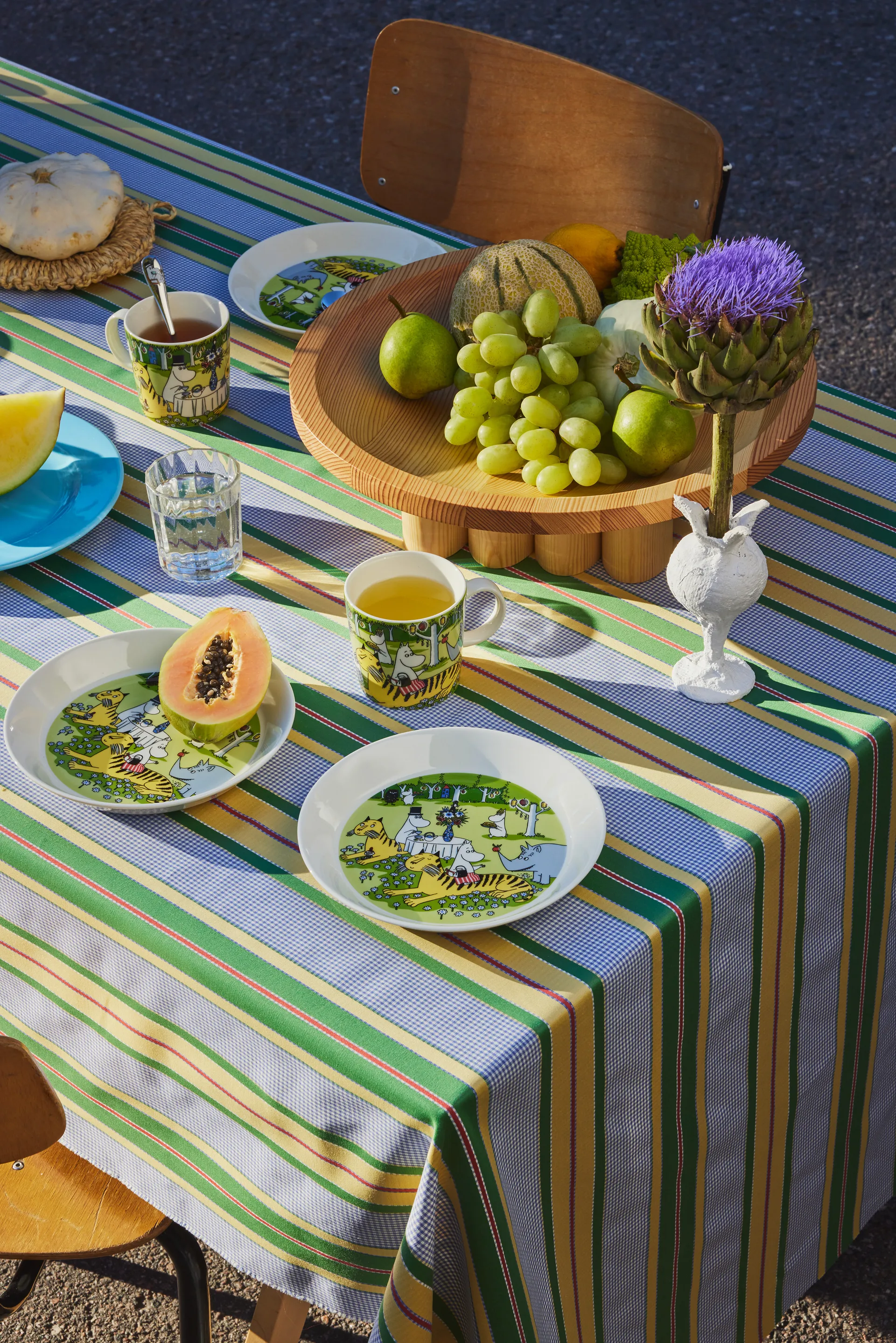 ムーミンマグ 2023 ガーデンパーティー, 30 cl Moomin Arabia