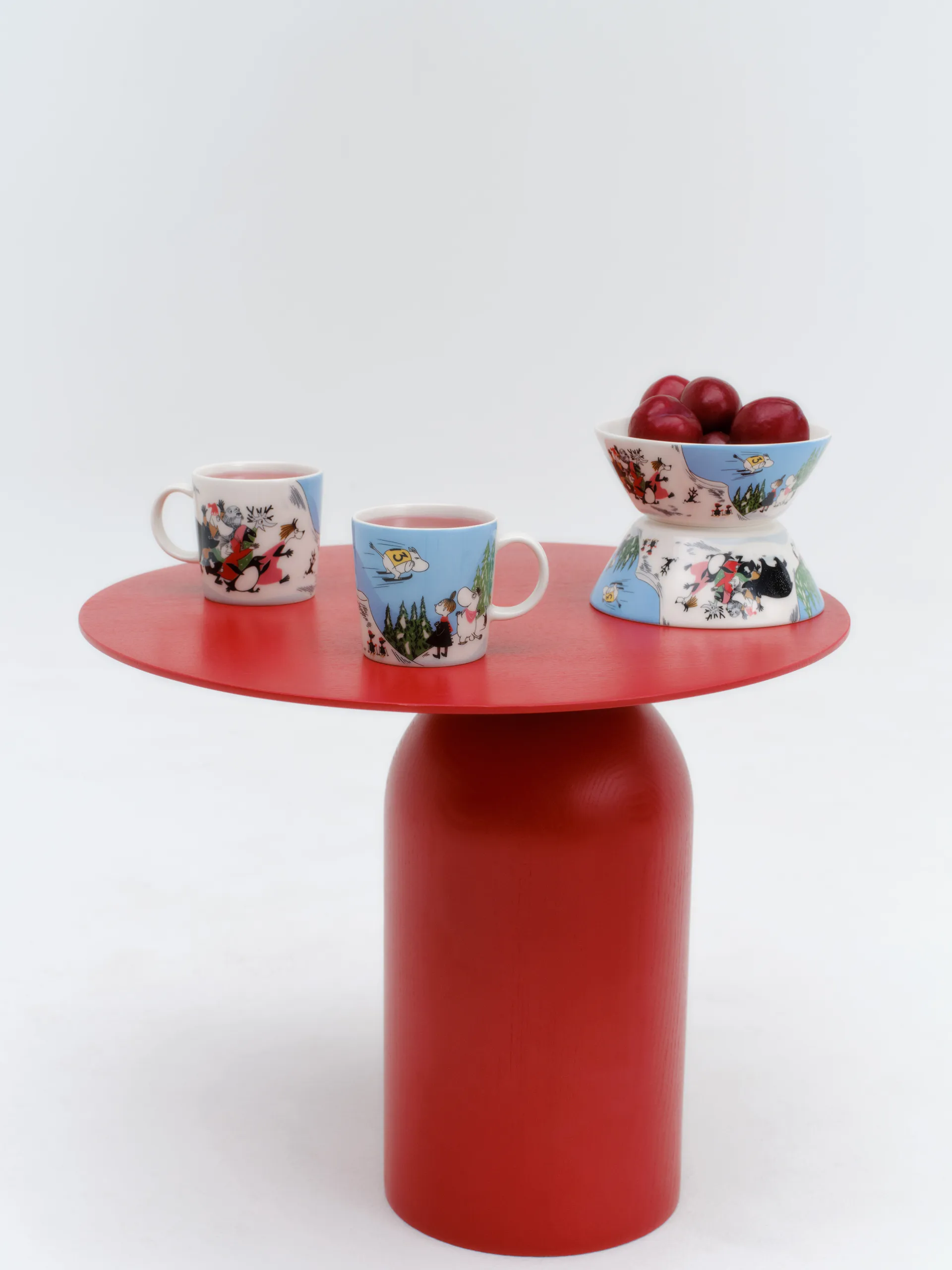 ムーミン スキージャンピング 2024 ウィンター ボウル, Ø15 cm Moomin Arabia