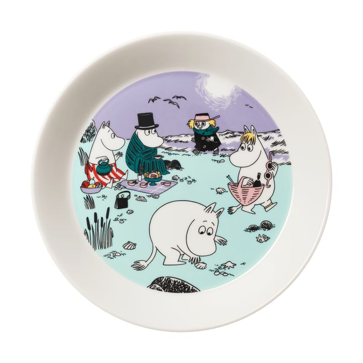 ムーミン プレート 2025 ビーチデイ - Ø19,5 cm - Moomin Arabia | ムーミン アラビア