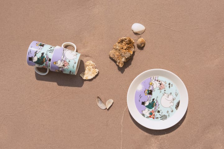 ムーミン プレート 2025 ビーチデイ, Ø19,5 cm Moomin Arabia | ムーミン アラビア
