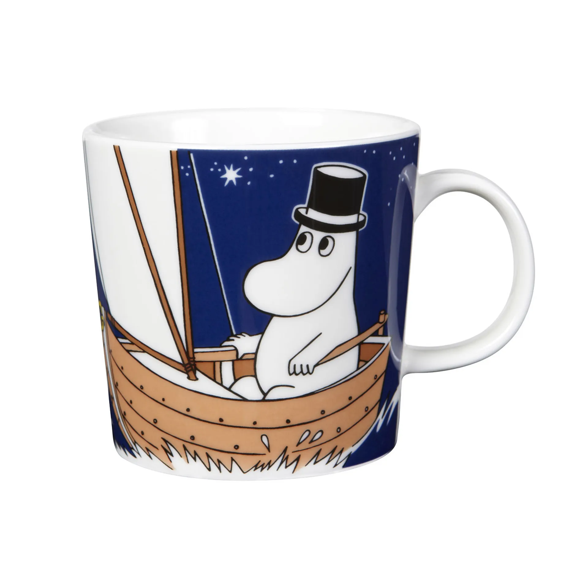 ムーミンパパ マグ 30 cl, dark blue Moomin Arabia