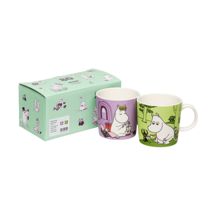 スノークのおじょうさん & ムーミン ムーミンマグ ペア - 30 cl - Moomin Arabia | ムーミン アラビア