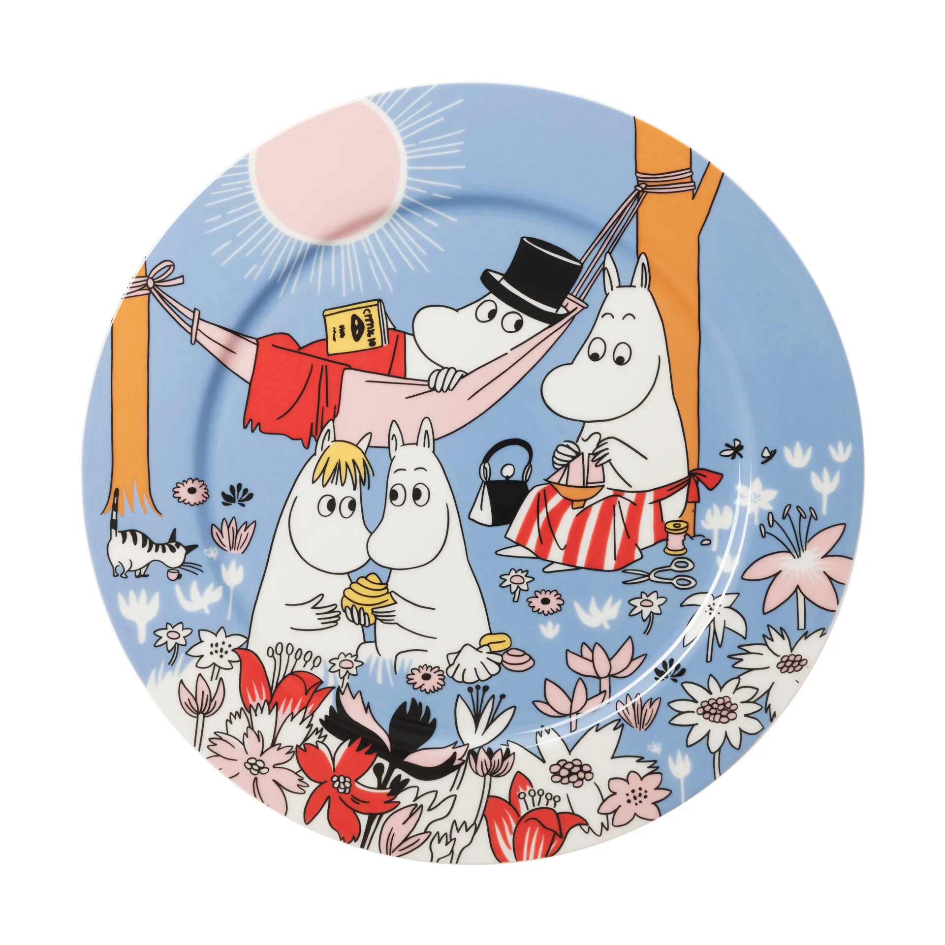 ファミリータイム ムーミン サービングプレート, Ø30 cm Moomin Arabia