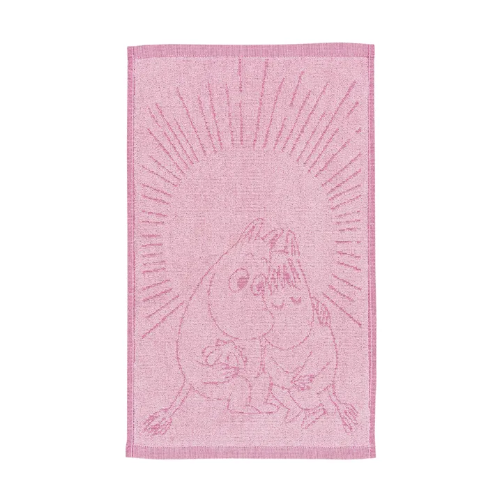 ムーミン タオル 30x50 cm - Enchanted pink - Moomin Arabia