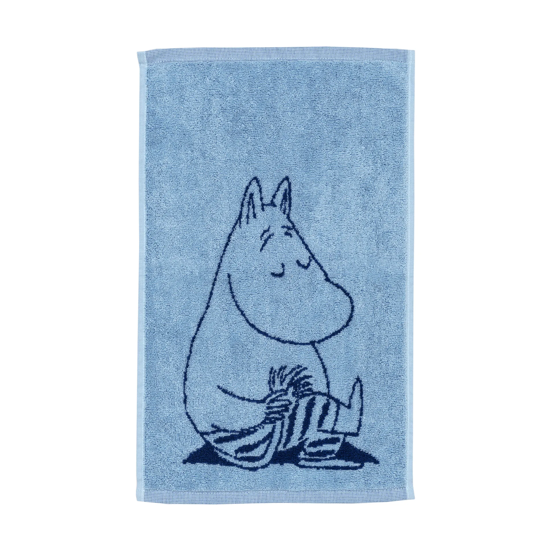 ムーミン タオル 30x50 cm, Moomintroll navy blue Moomin Arabia