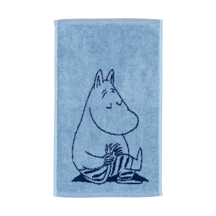 ムーミン タオル 30x50 cm - Moomintroll navy blue - Moomin Arabia