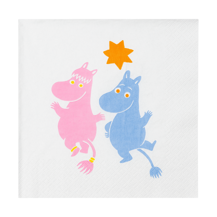 パーティー ムーミン ペーパーナプキン 33x33 cm 20枚 - Multi - Moomin Arabia | ムーミン アラビア