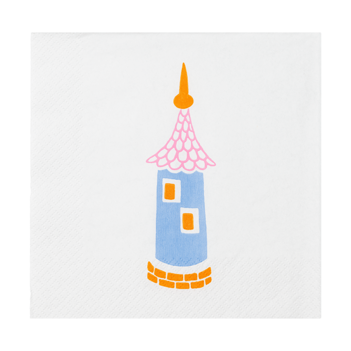 パーティー ムーミン ペーパーナプキン 33x33 cm 20枚, Multi Moomin Arabia | ムーミン アラビア