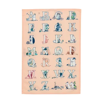 ムーミン キッチンタオル 50x70 cm 2枚セット - Alphabet - Moomin Arabia