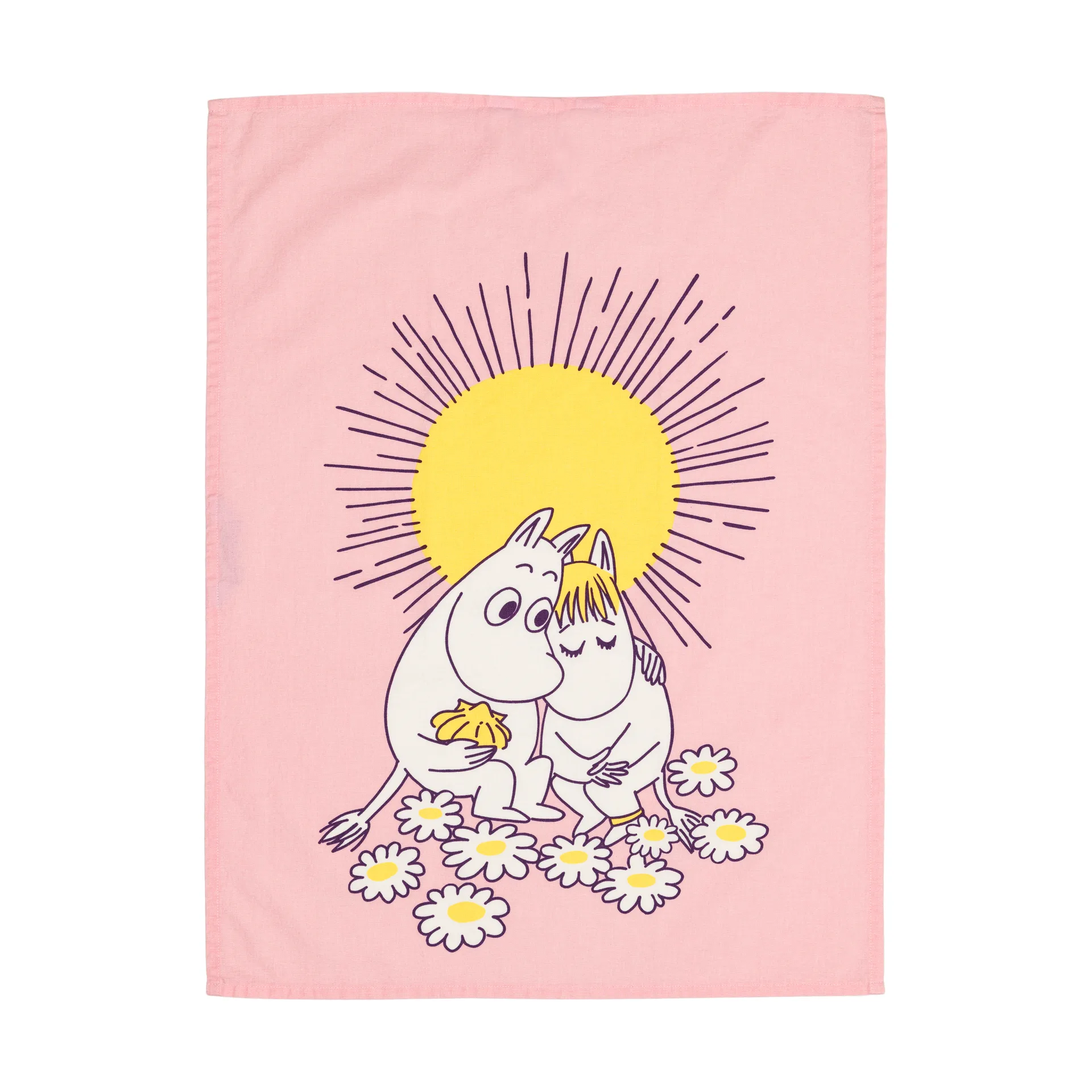 ムーミン キッチンタオル 50x70 cm 2枚セット, In love Moomin Arabia