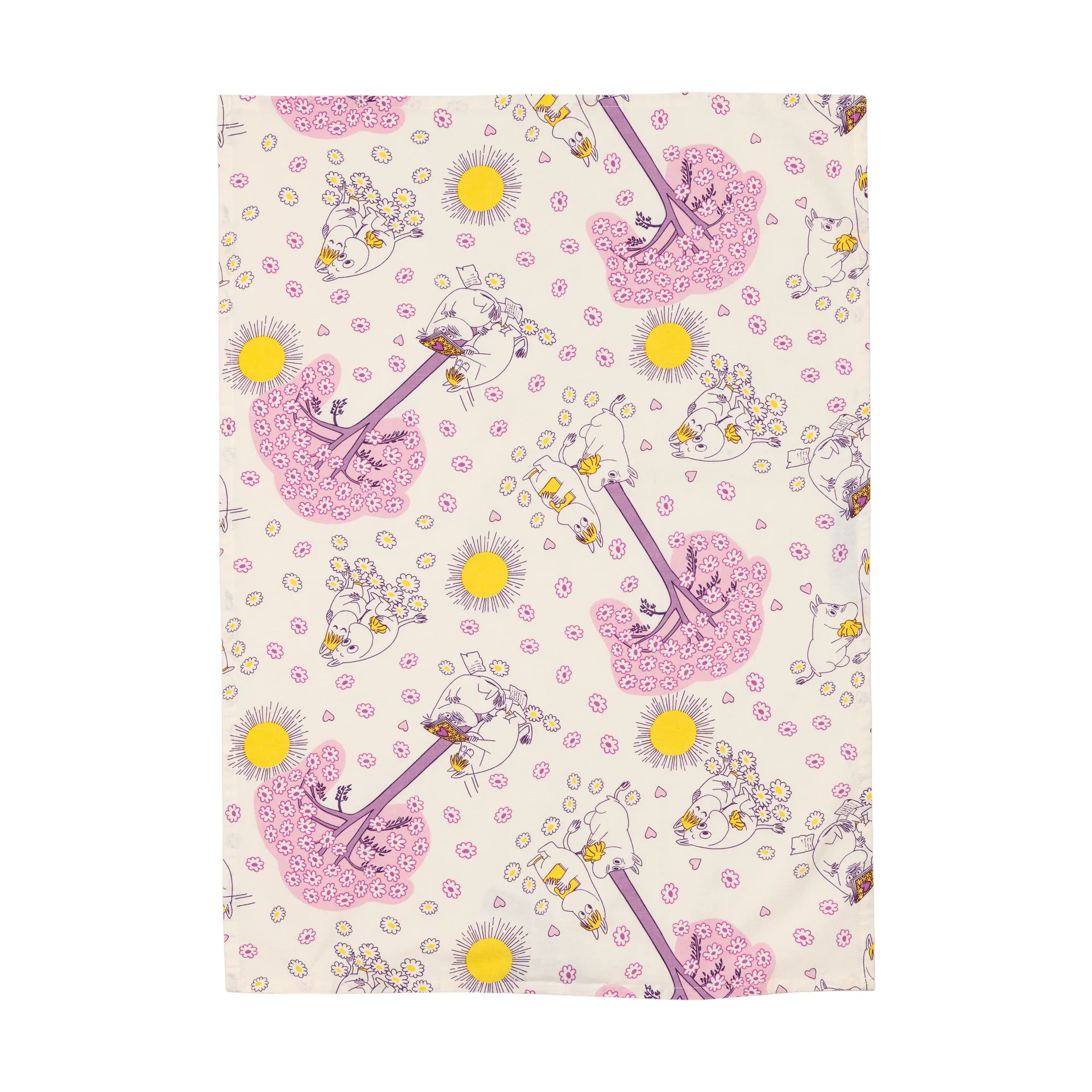 ムーミン キッチンタオル 50x70 cm 2枚セット, In love Moomin Arabia