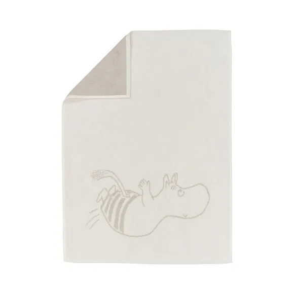 ムーミン タオル 50x70 cm, Moomin troll - white Moomin Arabia