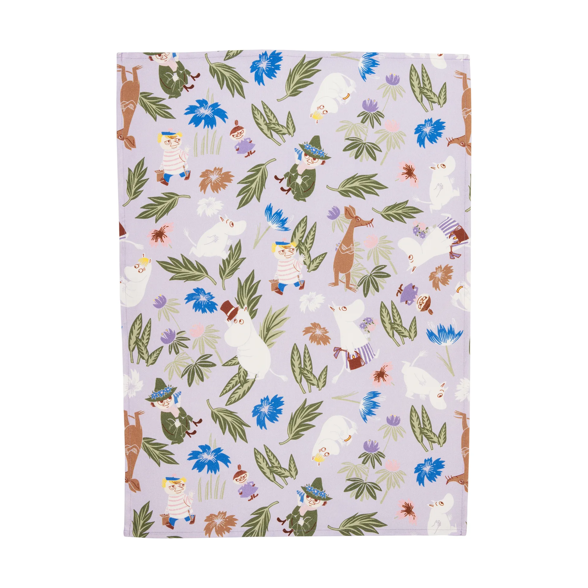 ムーミン キッチンタオル 50x70 cm, Purple-off-white Moomin Arabia