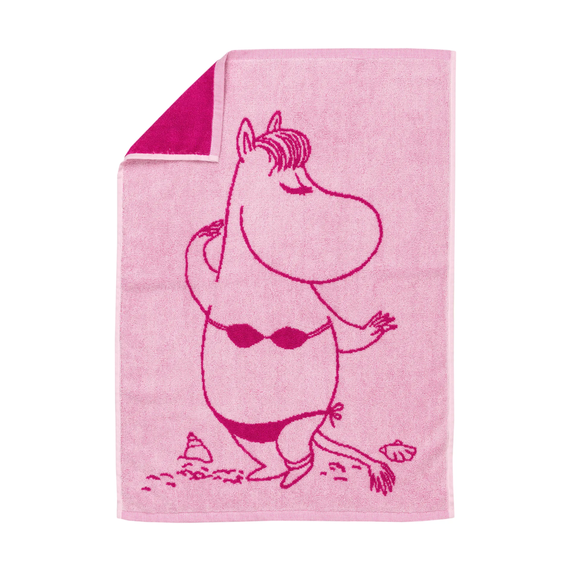 ムーミン タオル 50x70 cm, Snorkmaiden pink Moomin Arabia