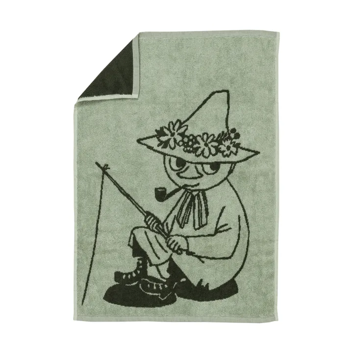 ムーミン タオル 50x70 cm - The Moomin green - Moomin Arabia