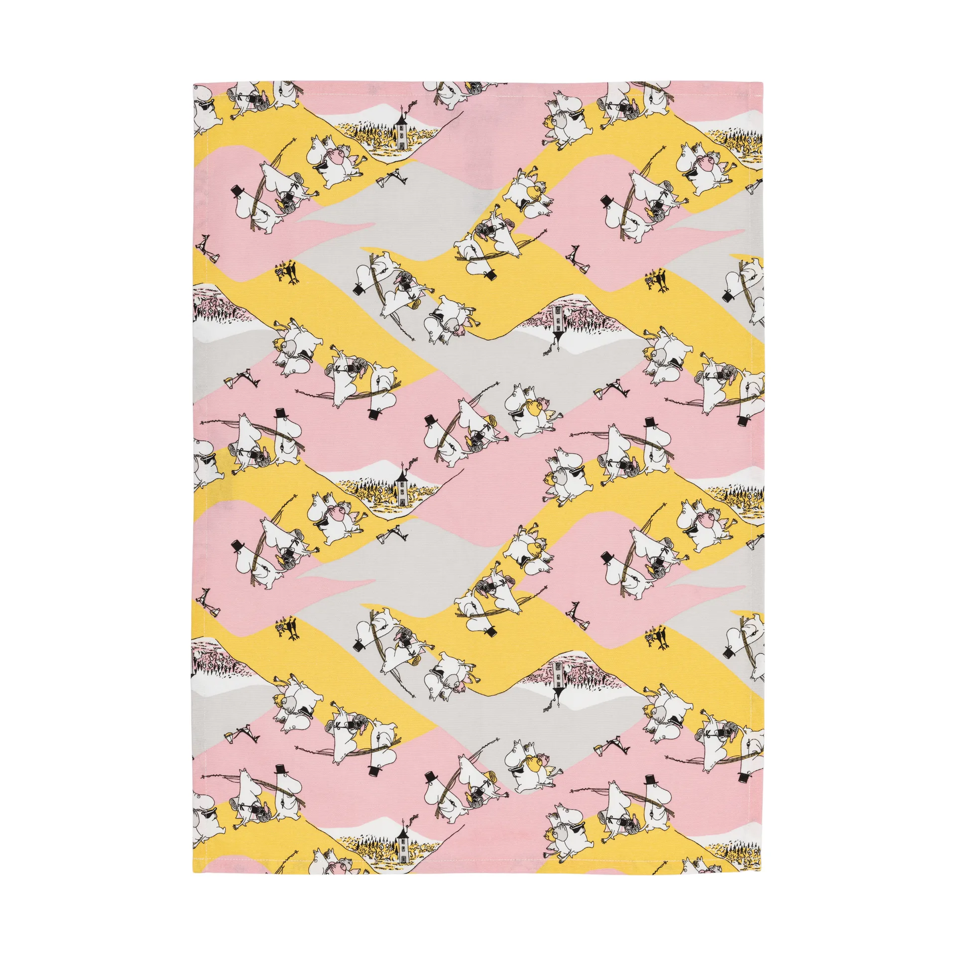 ファミリータイム ムーミン キッチンタオル, 50x70 cm Moomin Arabia