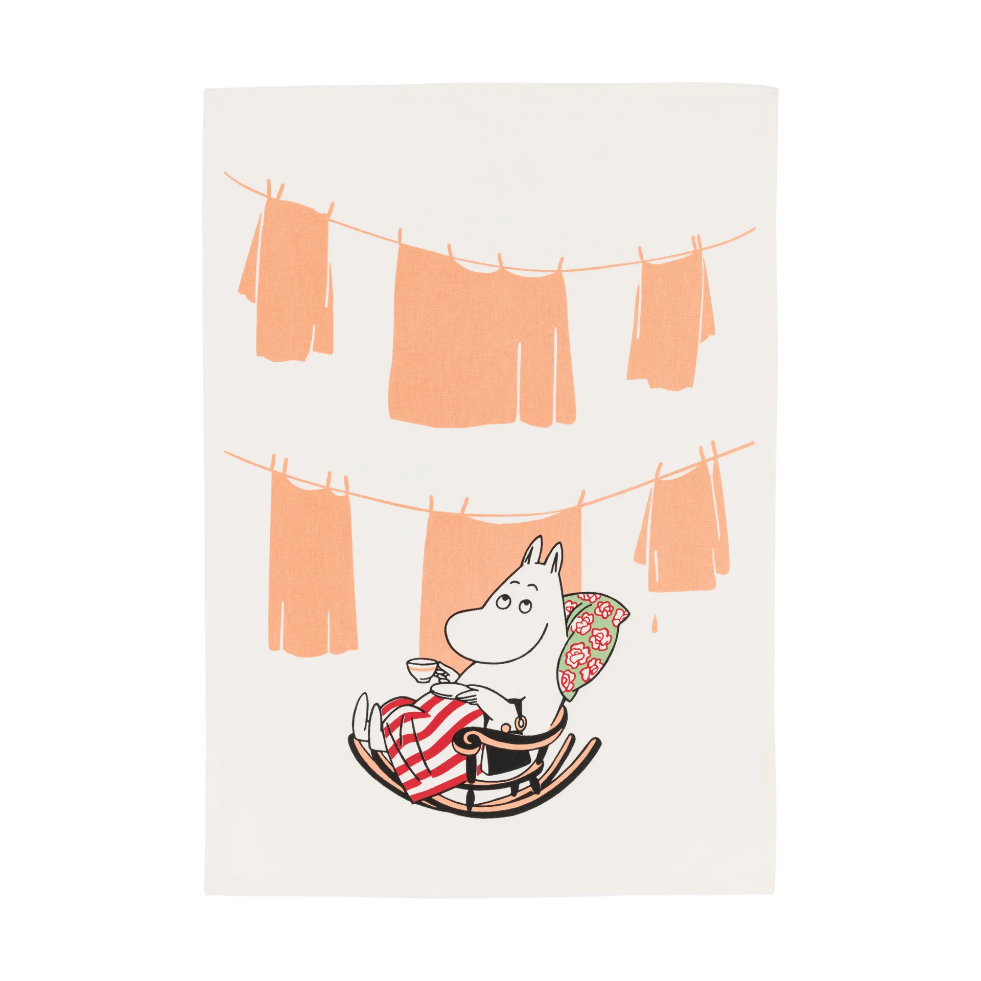 ムーミン キッチンタオル ムーミンママ, 50x70 cm Moomin Arabia