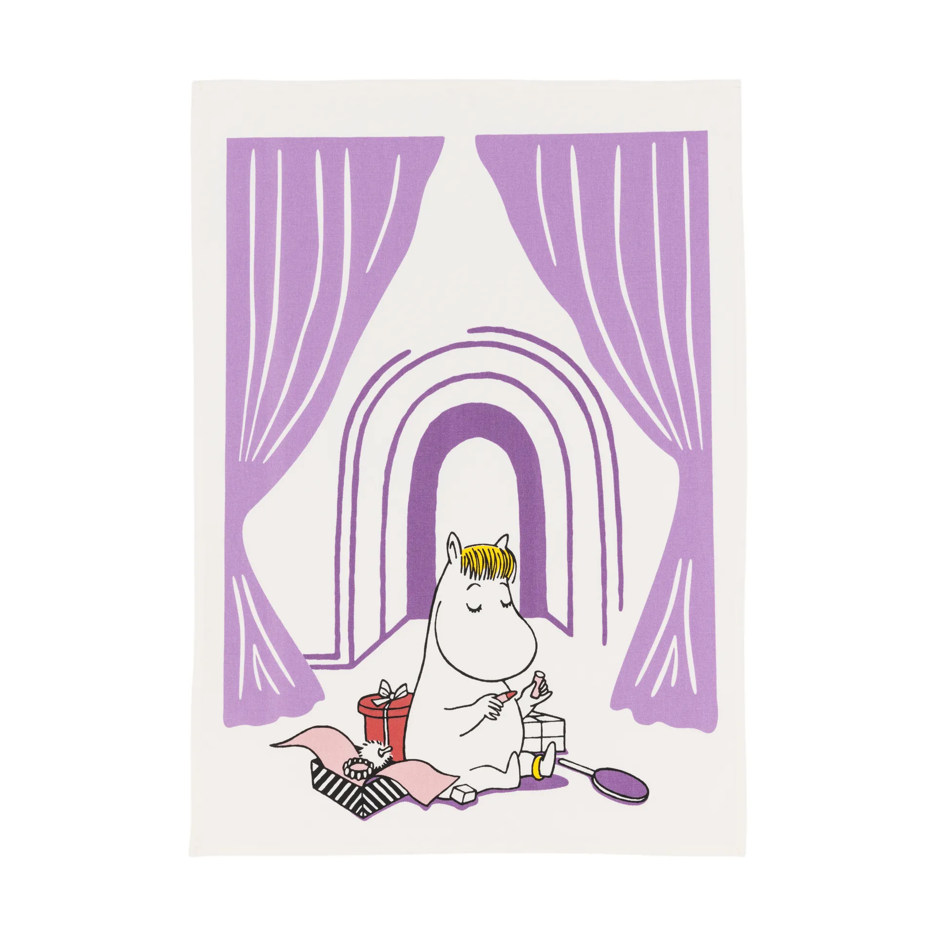 ムーミン キッチンタオル スノークのおじょうさん, 50x70 cm Moomin Arabia