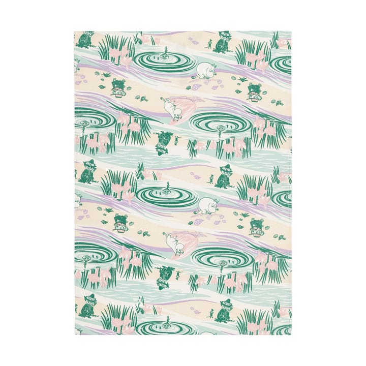 ビーチデイ ムーミン キッチンタオル - 50x70 cm - Moomin Arabia | ムーミン アラビア