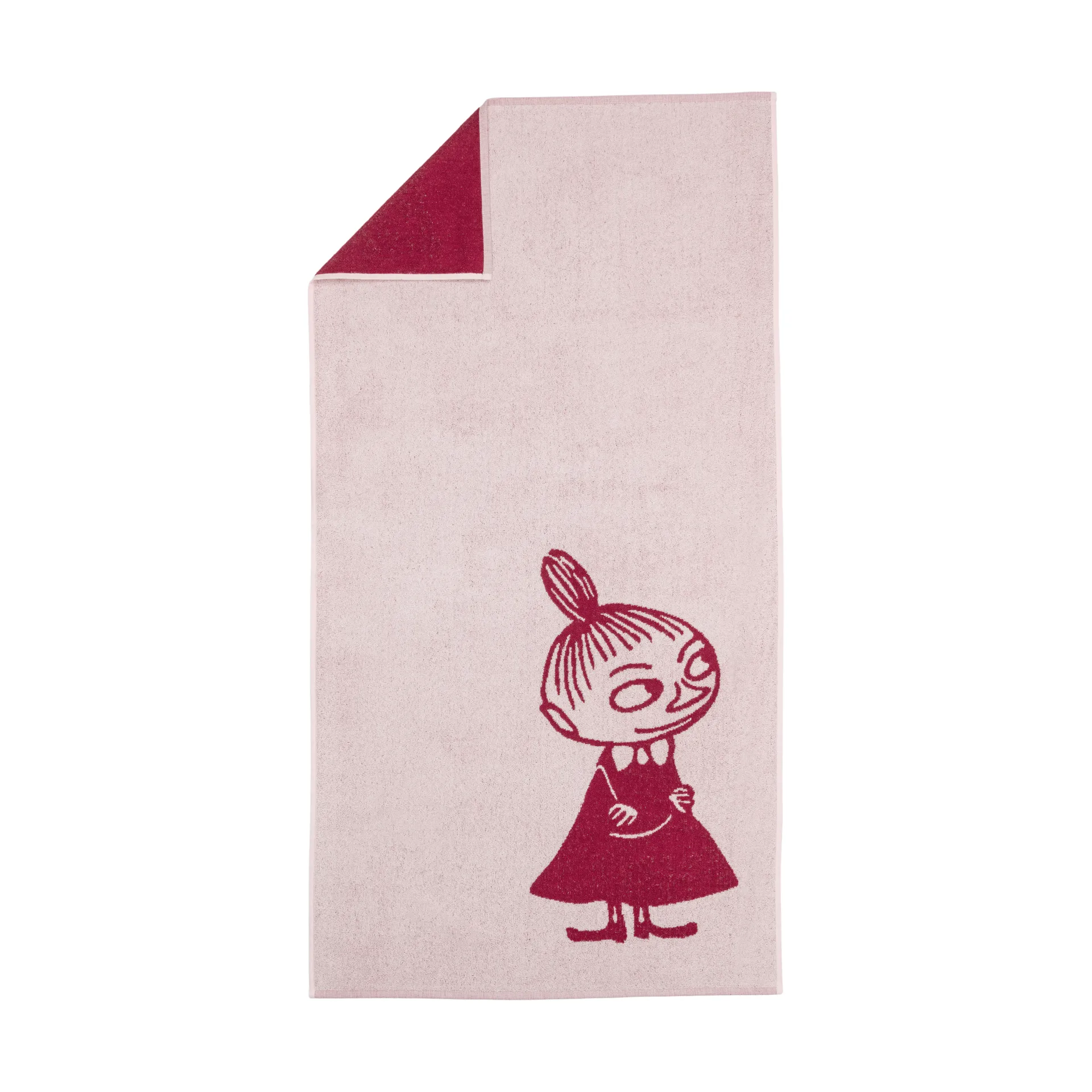 ムーミン バスタオル 70x140 cm, Little My pink Moomin Arabia