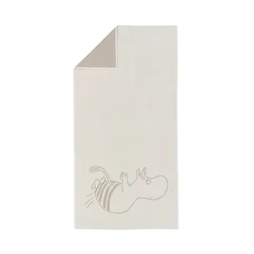 ムーミン バスタオル 70x140 cm - Moomin troll - white - Moomin Arabia