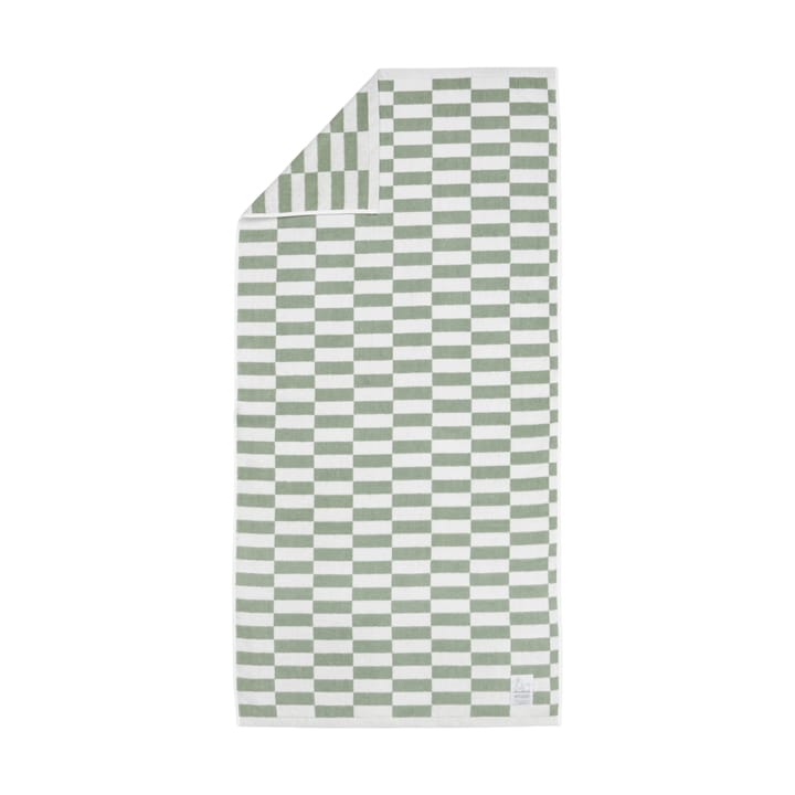 ムーミン バスタオル 70x140 cm - Squares green - Moomin Arabia | ムーミン アラビア