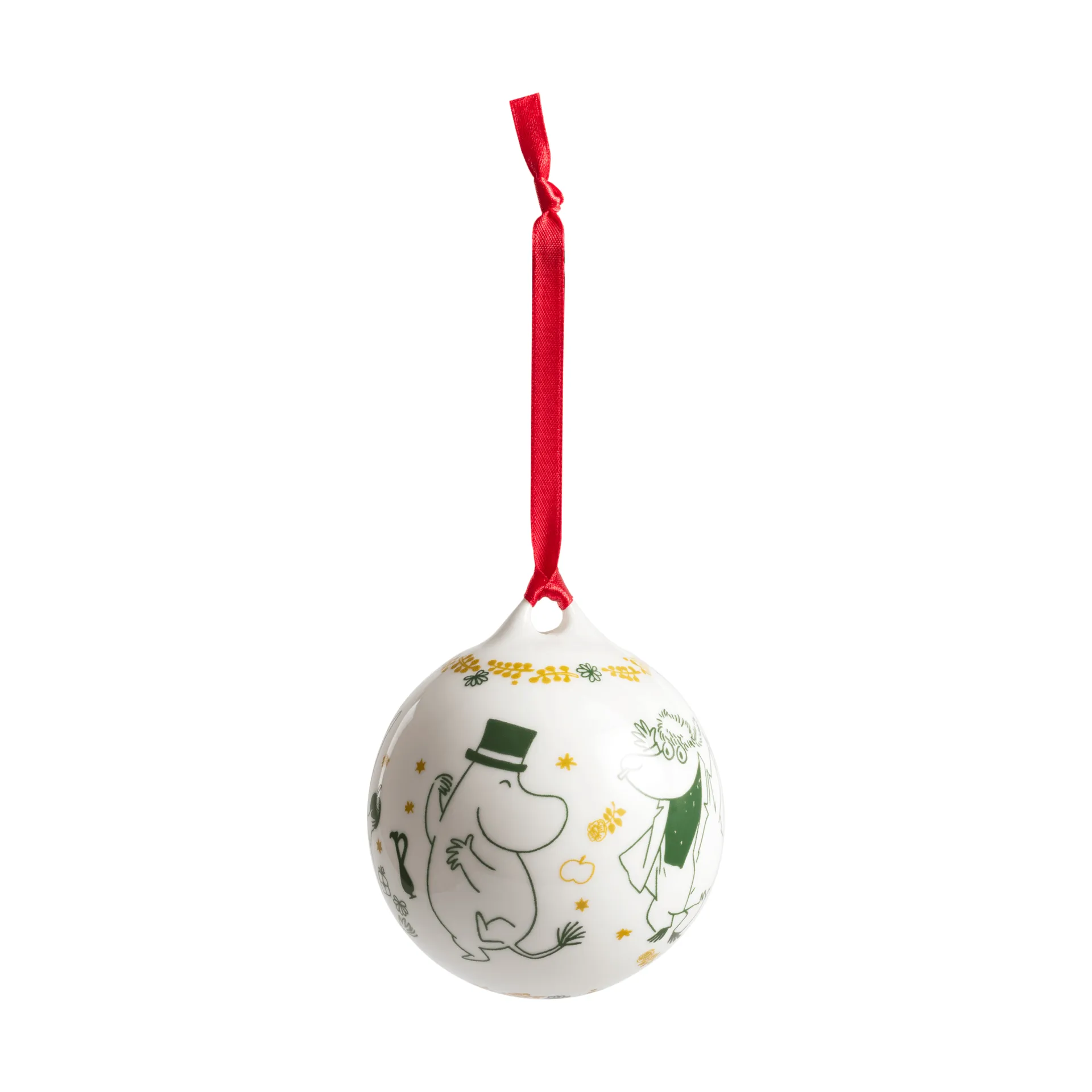 ムーミン オーナメント Ø8 cm, 2026, Love gift Moomin Arabia