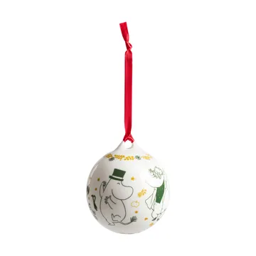 ムーミン オーナメント Ø8 cm - 2026, Love gift - Moomin Arabia