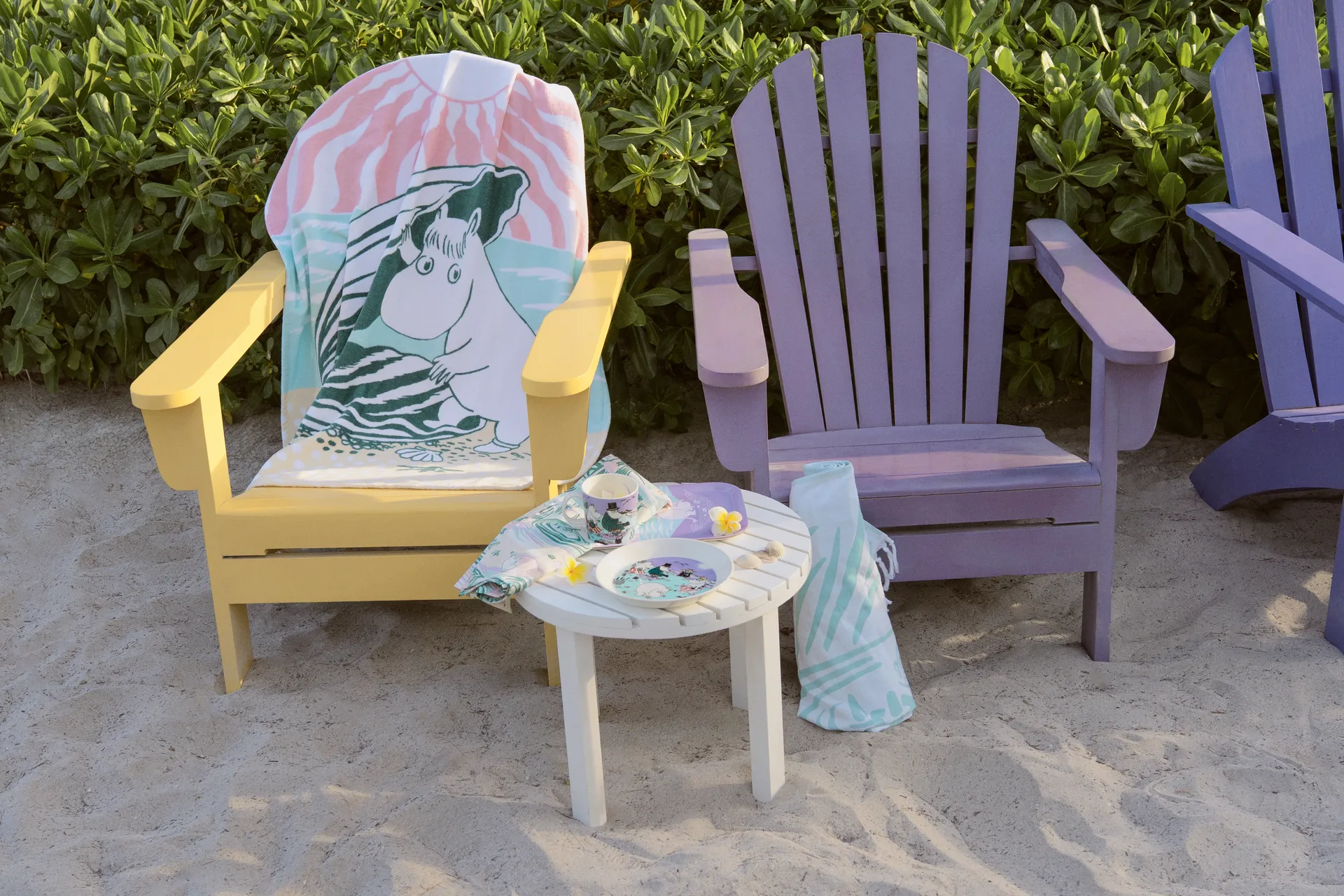 ビーチデイ ムーミン ビーチタオル, 93x150 cm Moomin Arabia