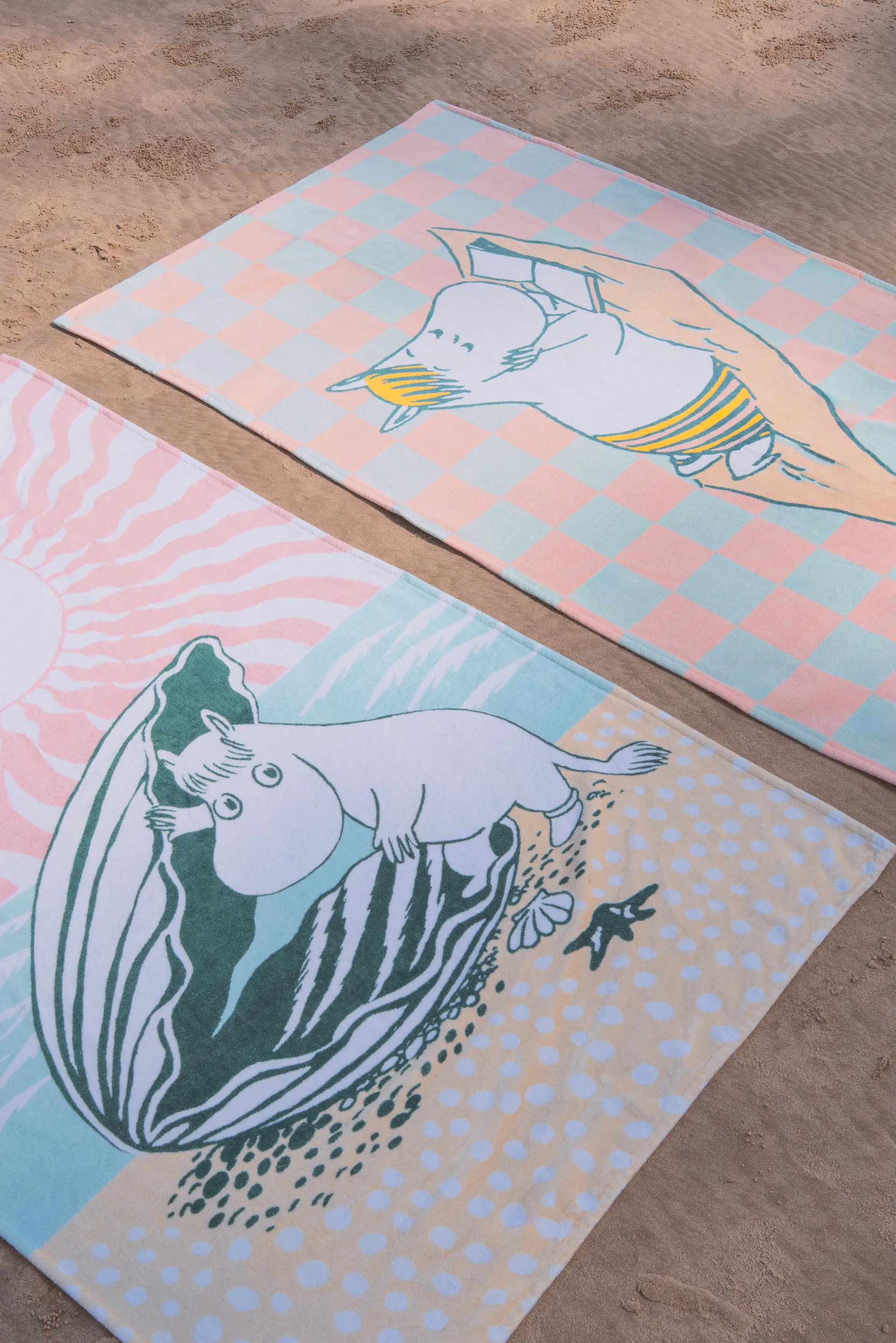 ビーチデイ ムーミン ビーチタオル, 93x150 cm Moomin Arabia