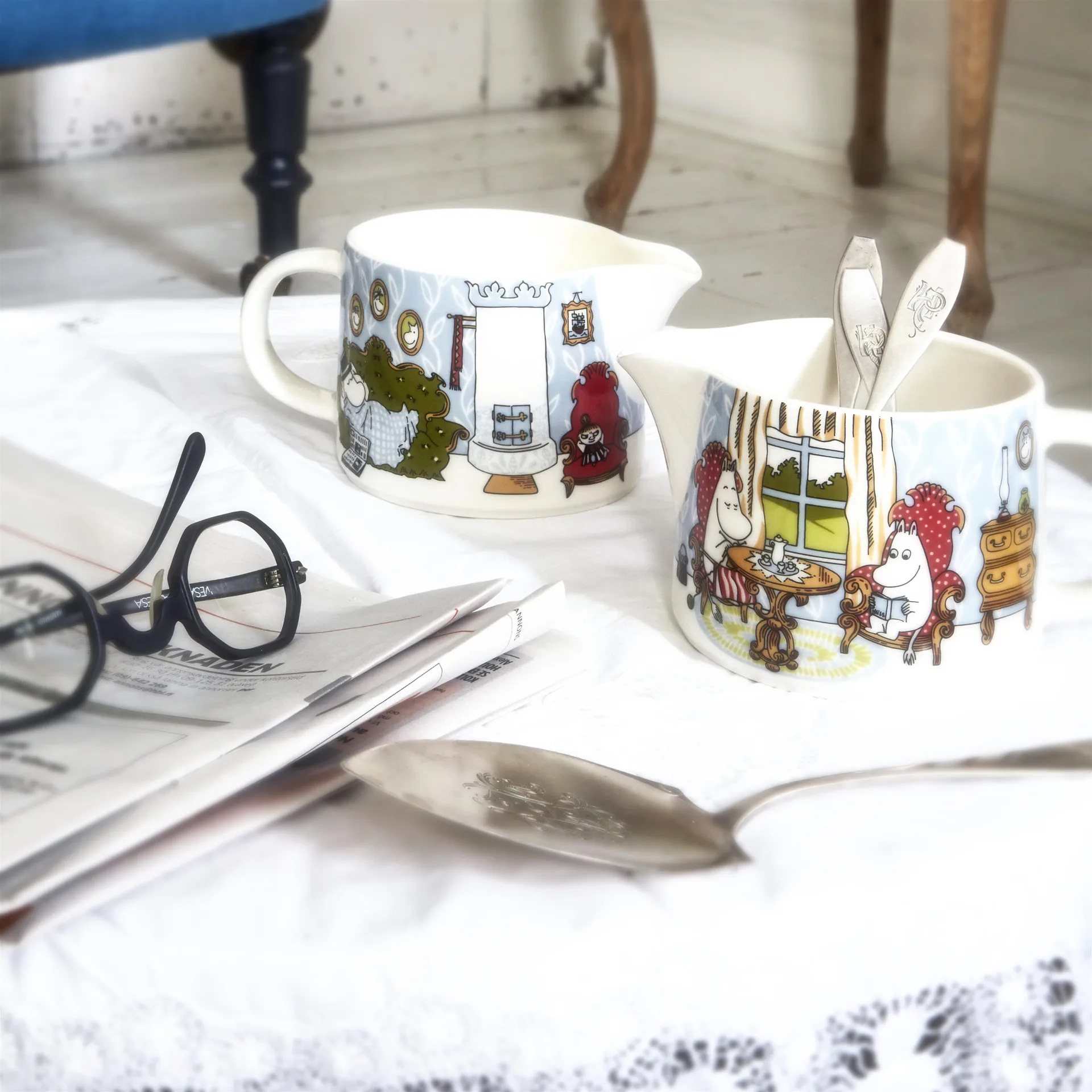 ムーミン afternoon in the lounge ジャグ, 0,35 l Moomin Arabia