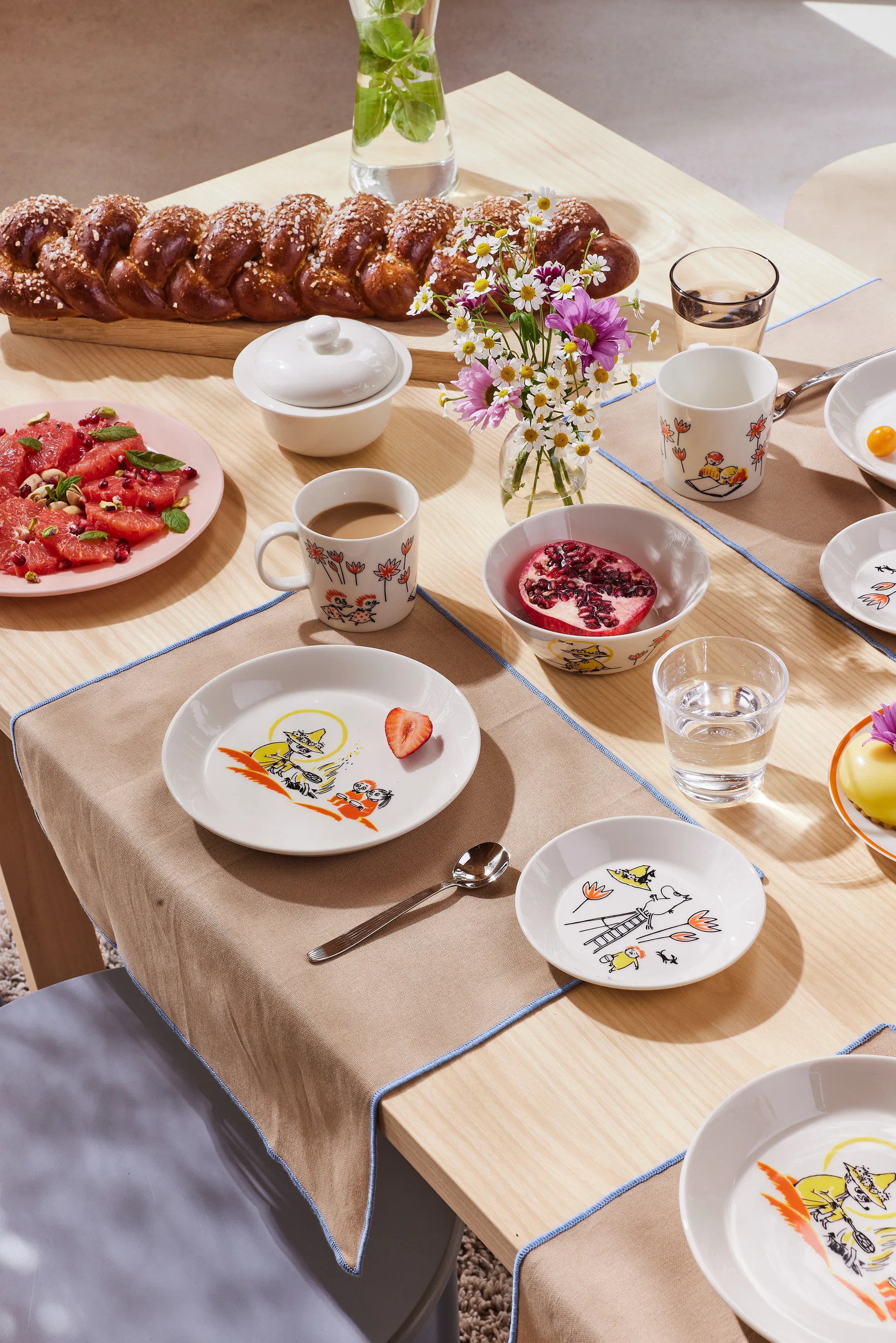 Arabia x Red Cross ムーミンボウル ABC スナフキン, Ø15 cm Moomin Arabia