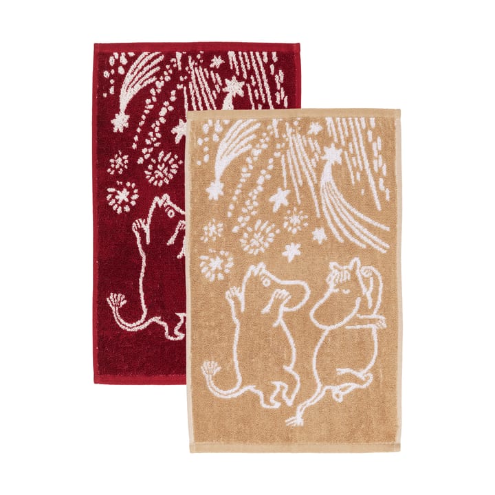 Festive Moments ムーミン タオル 2枚セット - 30x50 cm - Moomin Arabia | ムーミン アラビア