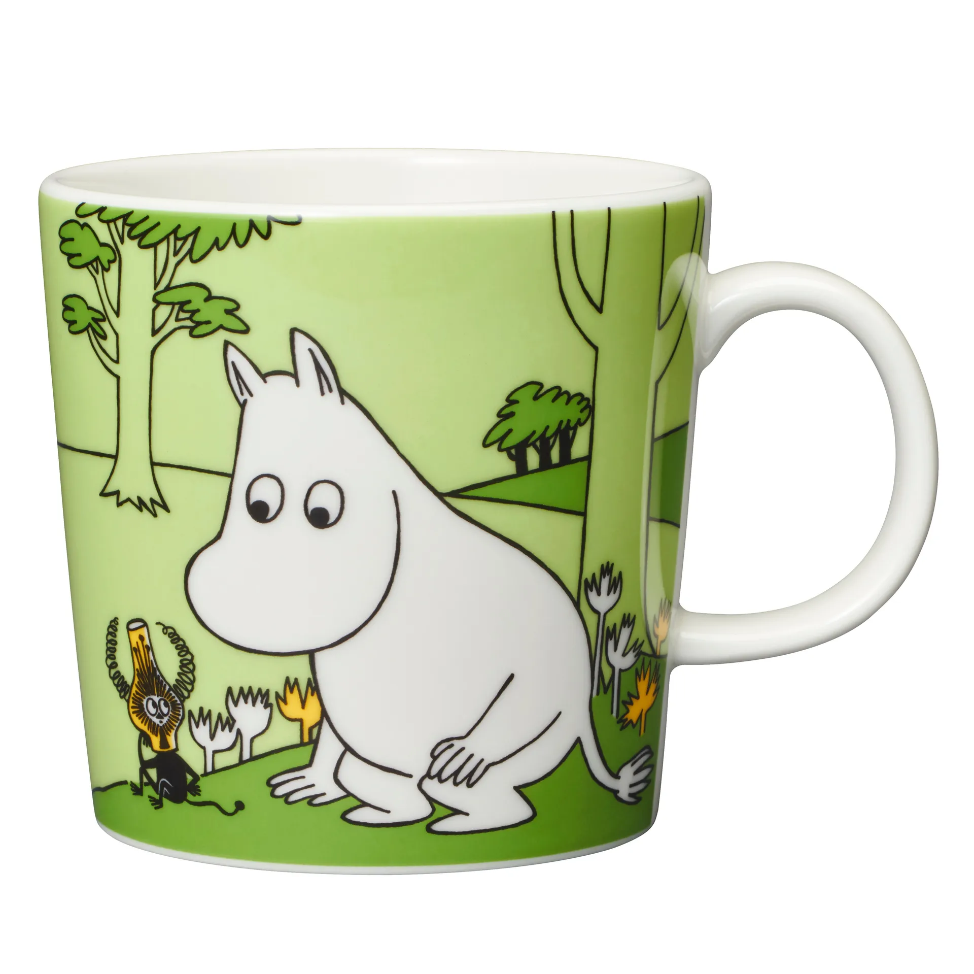 ムーミントロール ムーミン マグ, Grass green Moomin Arabia