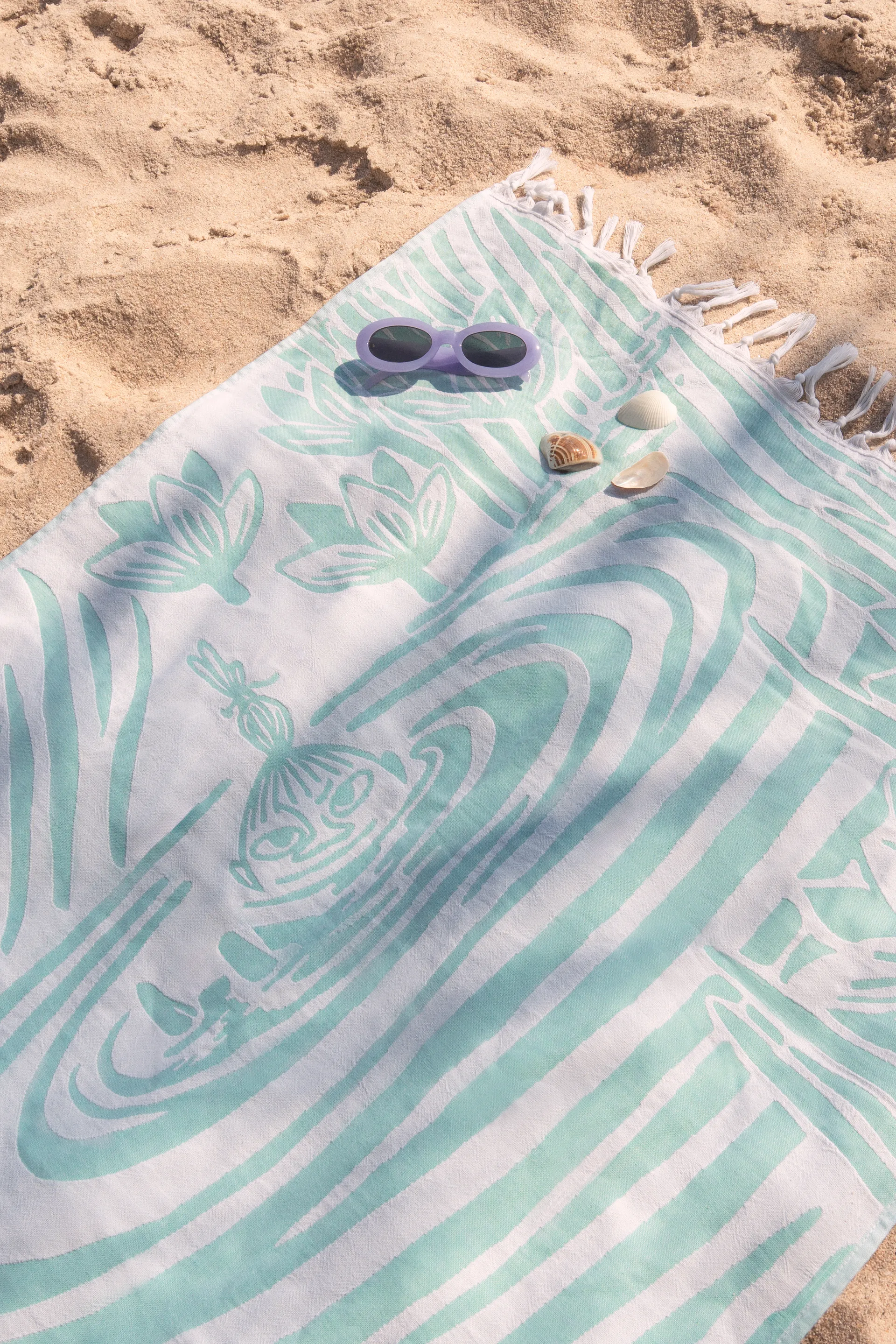 ムーミン Hammam タオル 80x150 cm, Multicoloured Moomin Arabia